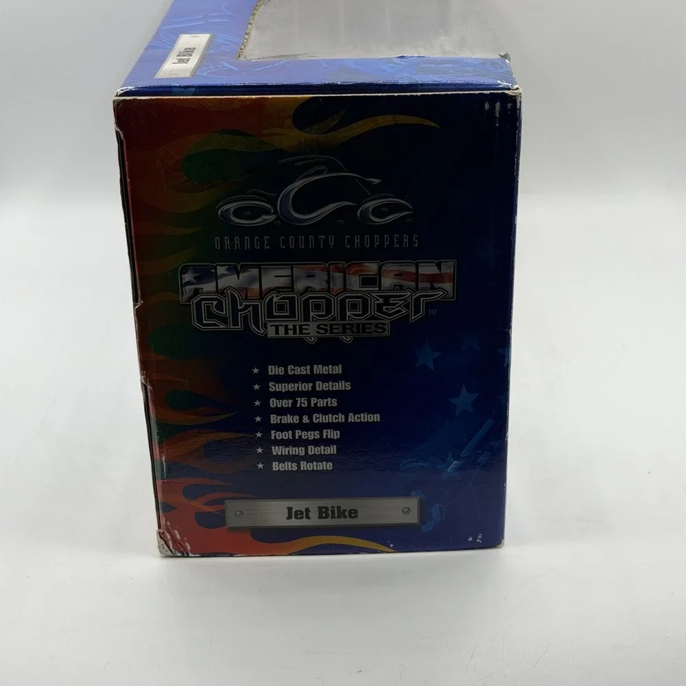 2004 DIECAST JET BIKE AMERICAN CHOPPER MOTORCYCLE 1:10 by ORANGE COUNTY CHOPPERS